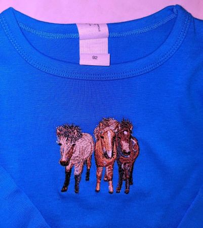 NEU! Besticktes Pferdeshirt *zug. Tabea`s Delphintraum*